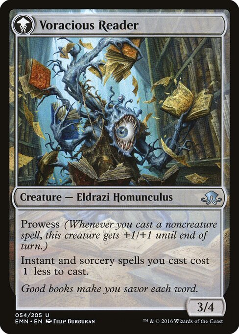 Curious Homunculus // Voracious Reader — art by Filip Burburan