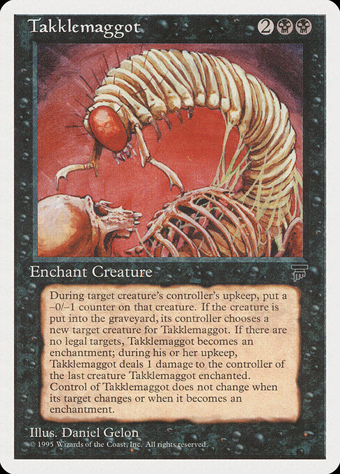 Takklemaggot — art by Daniel Gelon