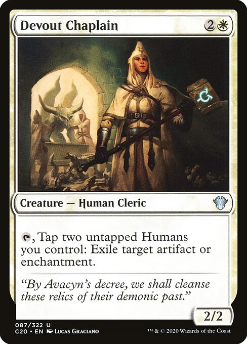 Devout Chaplain — art by Lucas Graciano