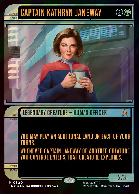 Captain Kathryn Janeway — art by Jurijus Chitrovas