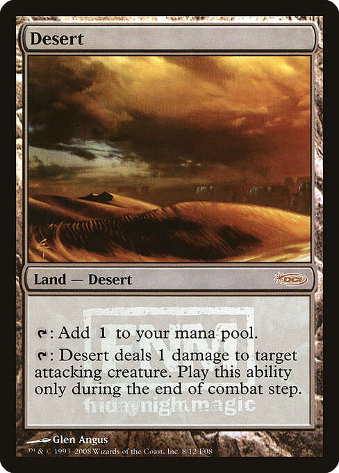 Desert — art by Glen Angus