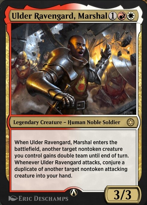 Ulder Ravengard, Marshal — art by Eric Deschamps