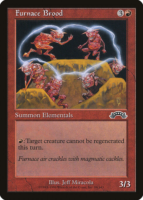 Furnace Brood — art by Jeff Miracola