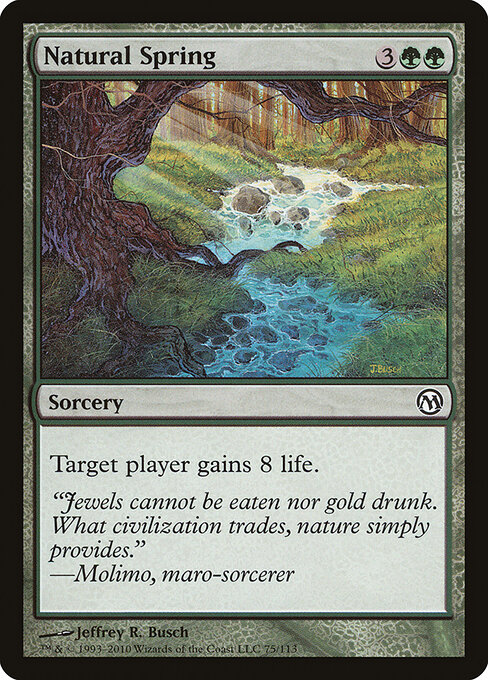 Natural Spring — art by Jeffrey R. Busch
