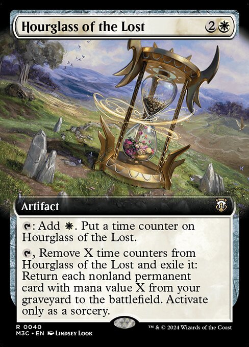 Hourglass of the Lost — art by Lindsey Look
