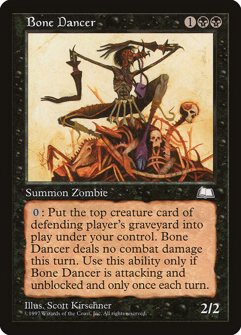 Bone Dancer — art by Scott Kirschner