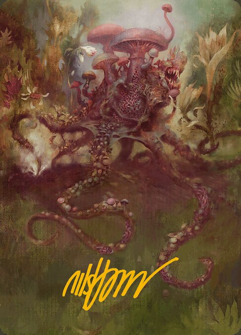 Sowing Mycospawn // Sowing Mycospawn — art by Nils Hamm