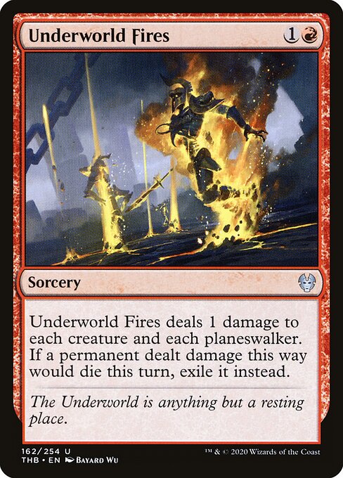Underworld Fires — art by Bayard Wu