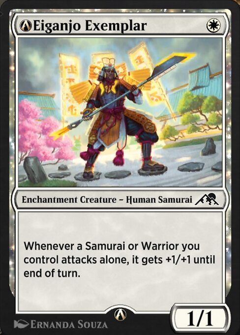 A-Eiganjo Exemplar — art by Ernanda Souza