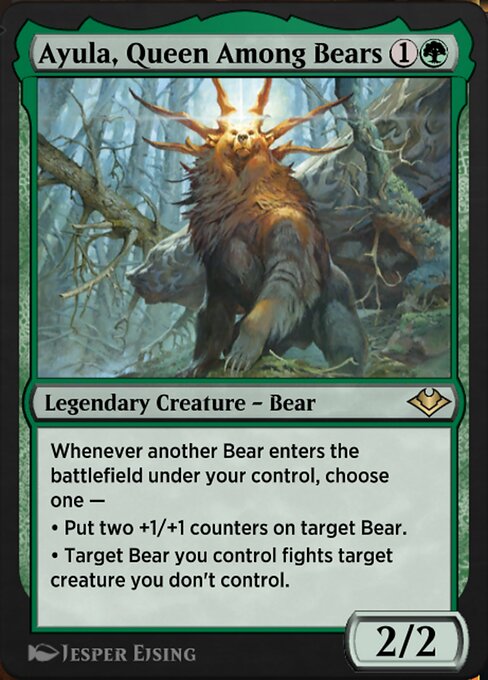 Ayula, Queen Among Bears — art by Jesper Ejsing