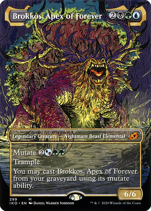 Brokkos, Apex of Forever — art by Daniel Warren Johnson