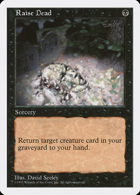 Raise Dead — art by David Seeley
