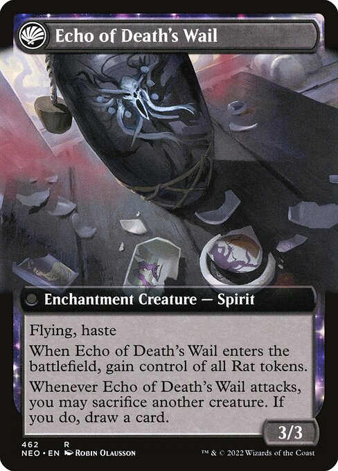 Tribute to Horobi // Echo of Death's Wail — art by Robin Olausson