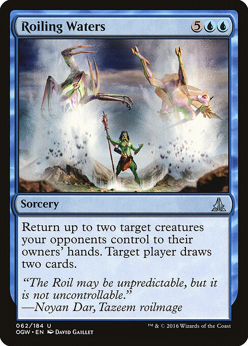 Roiling Waters — art by David Gaillet