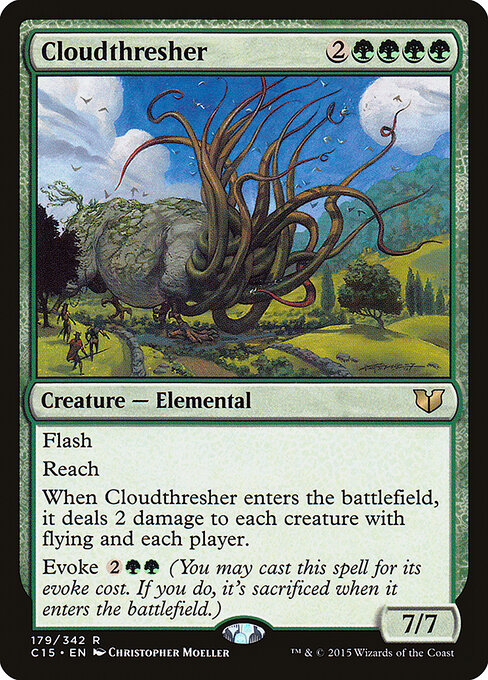 Cloudthresher — art by Christopher Moeller