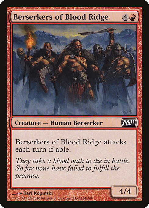 Berserkers of Blood Ridge — art by Karl Kopinski