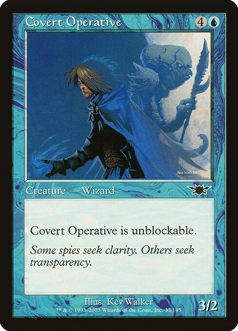 Covert Operative — art by Kev Walker
