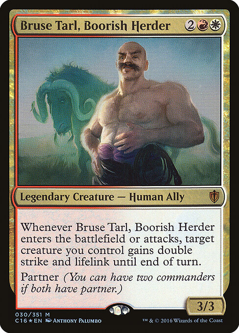 Bruse Tarl, Boorish Herder — art by Anthony Palumbo