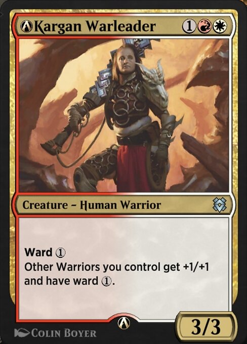 A-Kargan Warleader — art by Colin Boyer