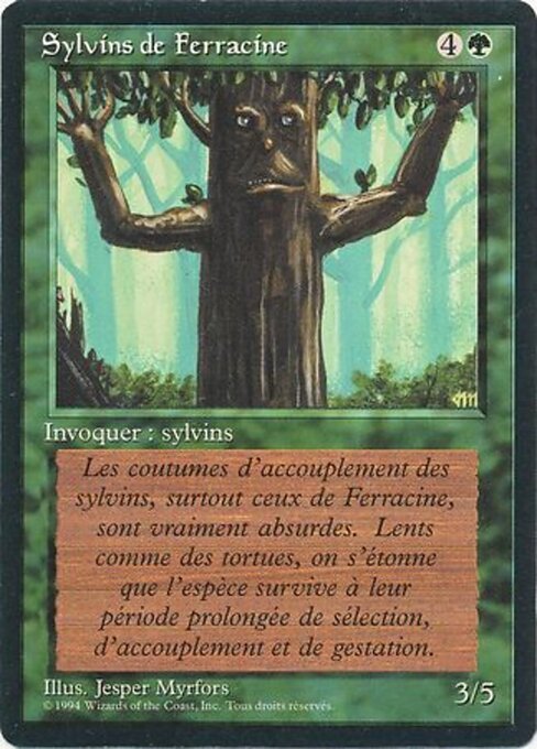 Ironroot Treefolk — art by Jesper Myrfors
