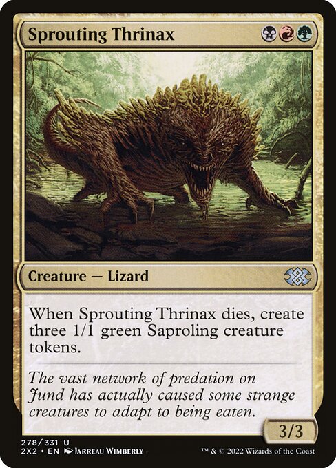 Sprouting Thrinax — art by Jarreau Wimberly