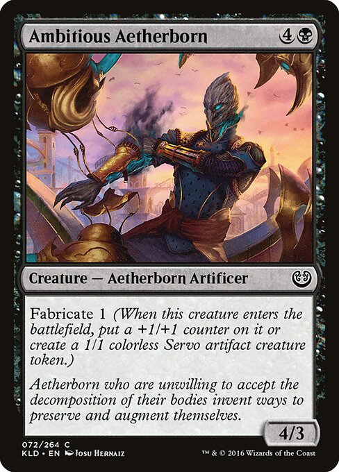 Ambitious Aetherborn — art by Josu Hernaiz