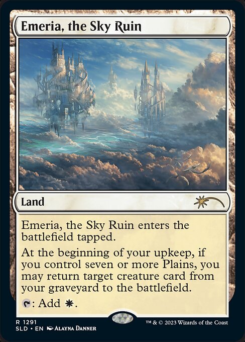 Emeria, the Sky Ruin — art by Alayna Danner