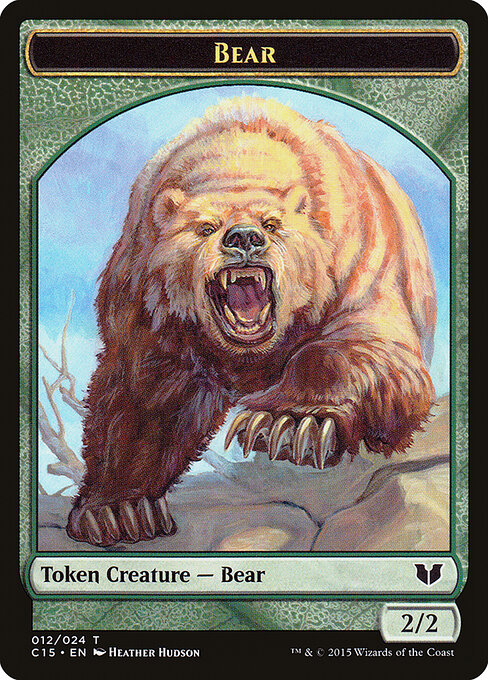 Bear — art by Heather Hudson