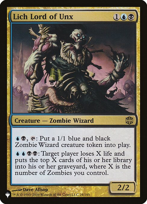 Lich Lord of Unx — art by Dave Allsop