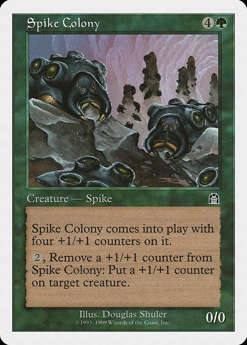 Spike Colony — art by Douglas Shuler