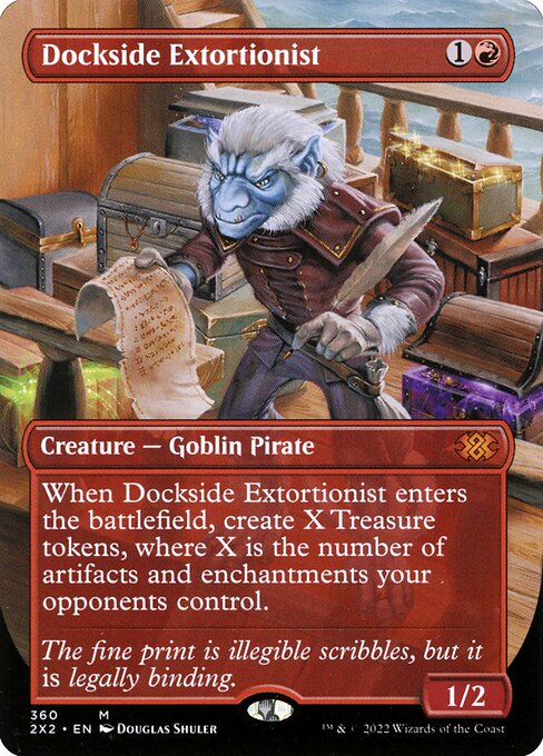 Dockside Extortionist — art by Douglas Shuler