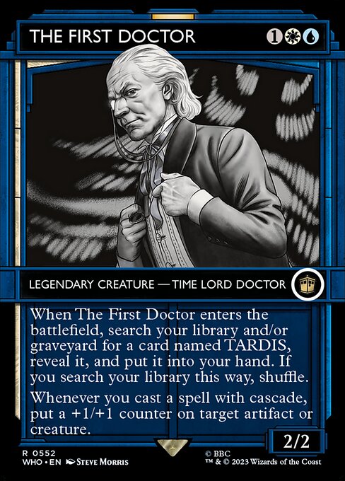 The First Doctor — art by Steve Morris