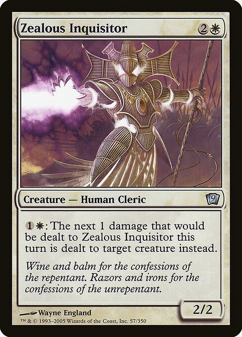 Zealous Inquisitor — art by Wayne England
