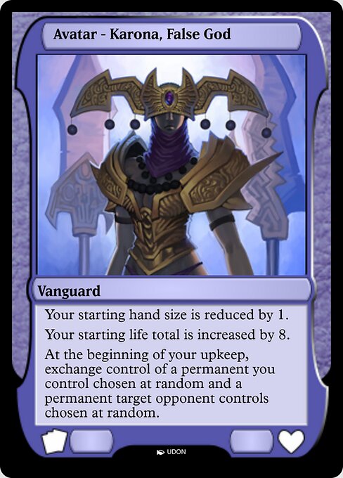 Karona, False God Avatar — art by UDON
