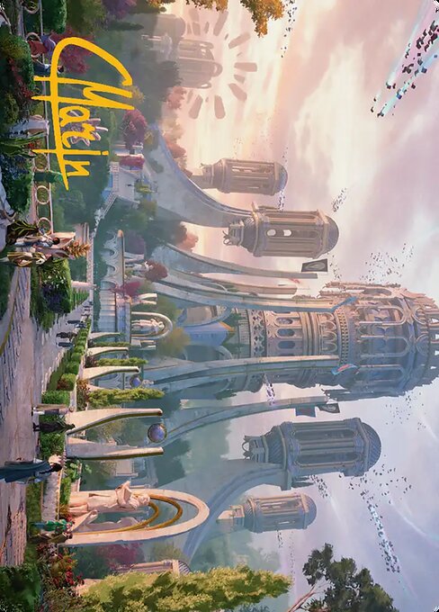 Command Tower // Command Tower — art by Constantin Marin