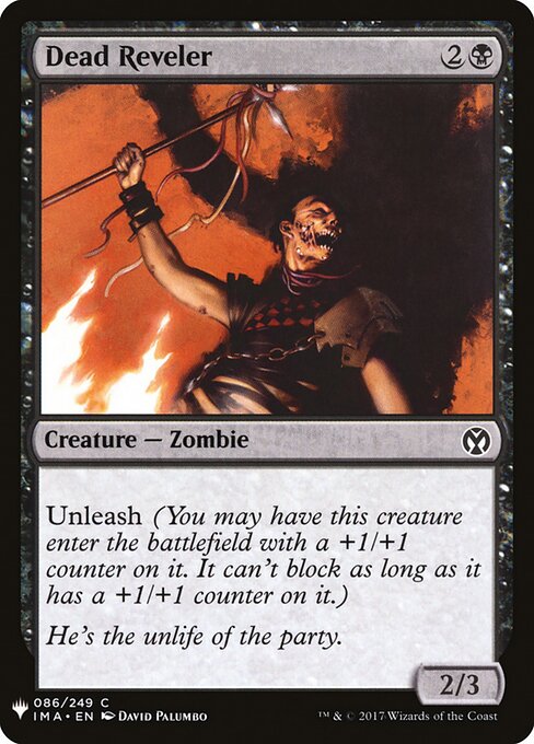Dead Reveler — art by David Palumbo