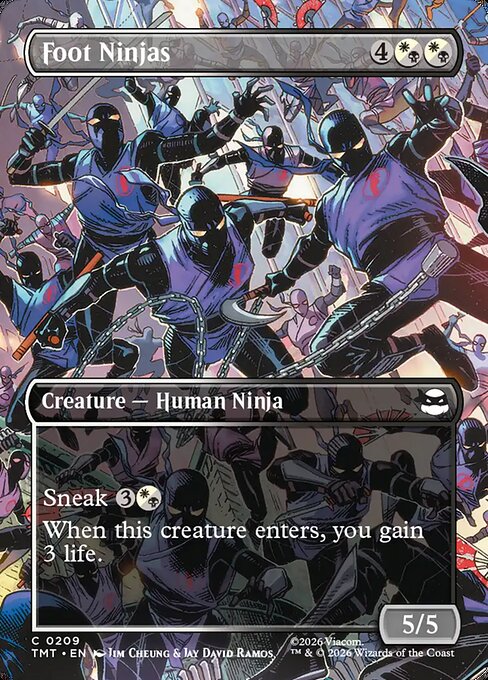 Foot Ninjas — art by Jim Cheung & Jay David Ramos