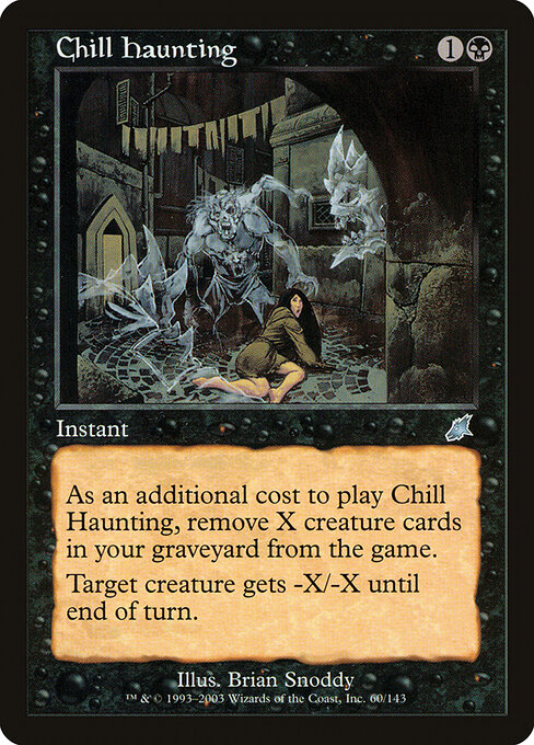 Chill Haunting — art by Brian Snõddy