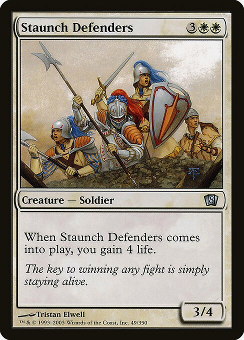 Staunch Defenders — art by Tristan Elwell