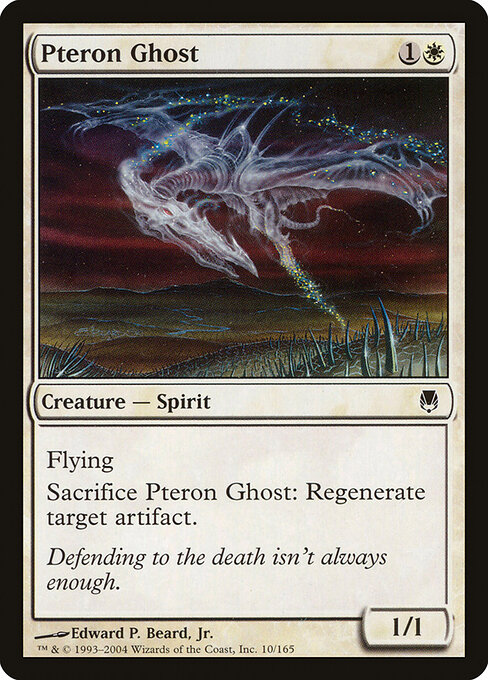 Pteron Ghost — art by Edward P. Beard, Jr.