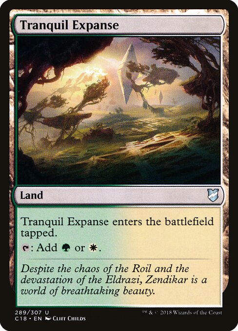 Tranquil Expanse — art by Cliff Childs