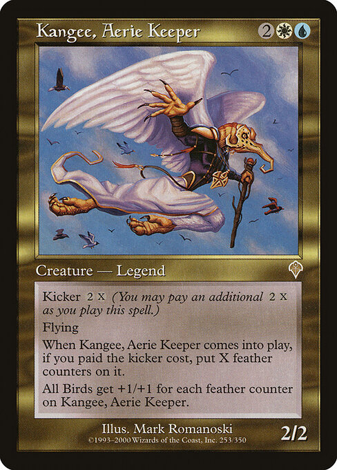 Kangee, Aerie Keeper — art by Mark Romanoski