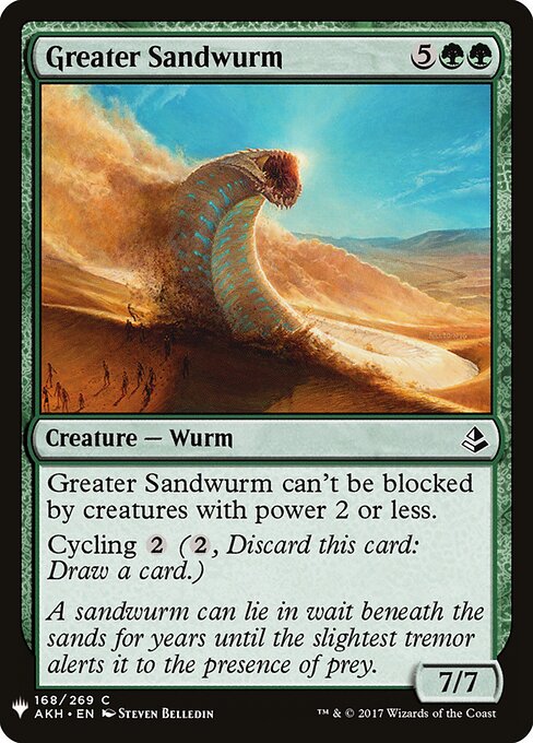Greater Sandwurm — art by Steven Belledin