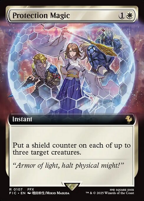 Protection Magic — art by Mikio Masuda
