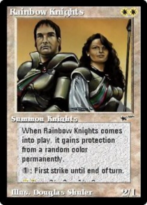 Rainbow Knights — art by Douglas Shuler