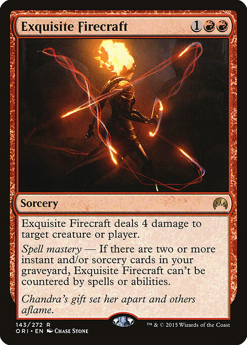 Exquisite Firecraft — art by Chase Stone