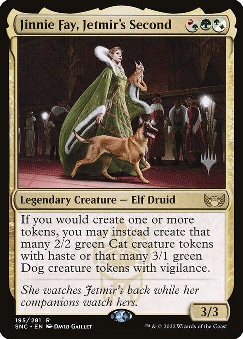 Jinnie Fay, Jetmir's Second — art by David Gaillet