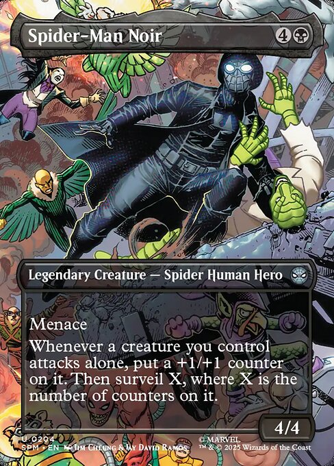 Spider-Man Noir — art by Jim Cheung & Jay David Ramos