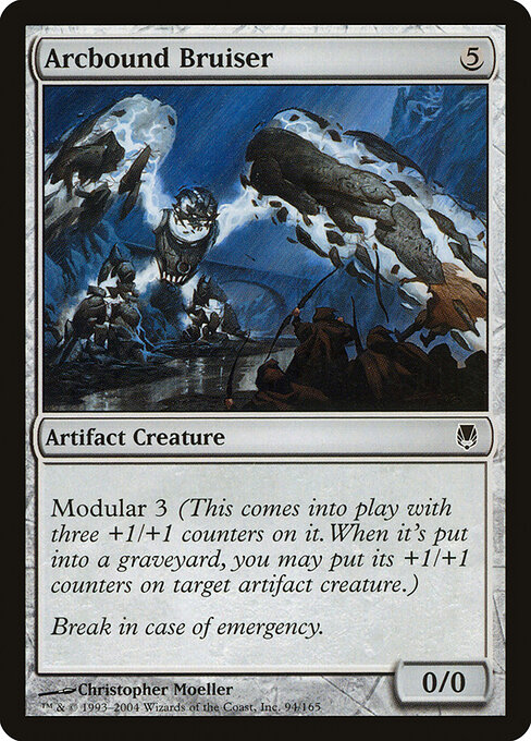 Arcbound Bruiser — art by Christopher Moeller