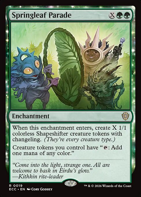 Springleaf Parade — art by Cory Godbey